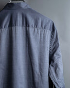 “PRADA” Bicolor back designed dress shirt