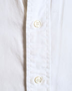 BROOKS BROTHERS/ Relax Fit Cotton French Cuff Shirt White