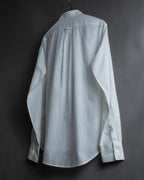 "Alexandar McQueen" Smoke art print cotton oversized shirt