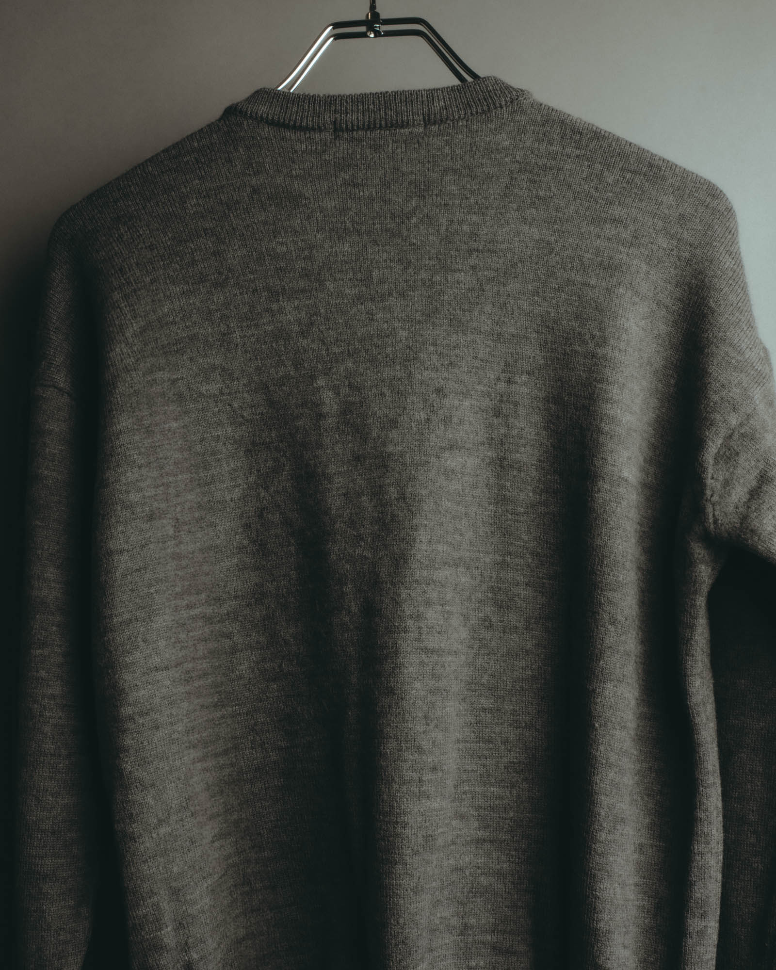 "Yves Saint Laurent" 80's-90's Relaxed wool v neck cardigan