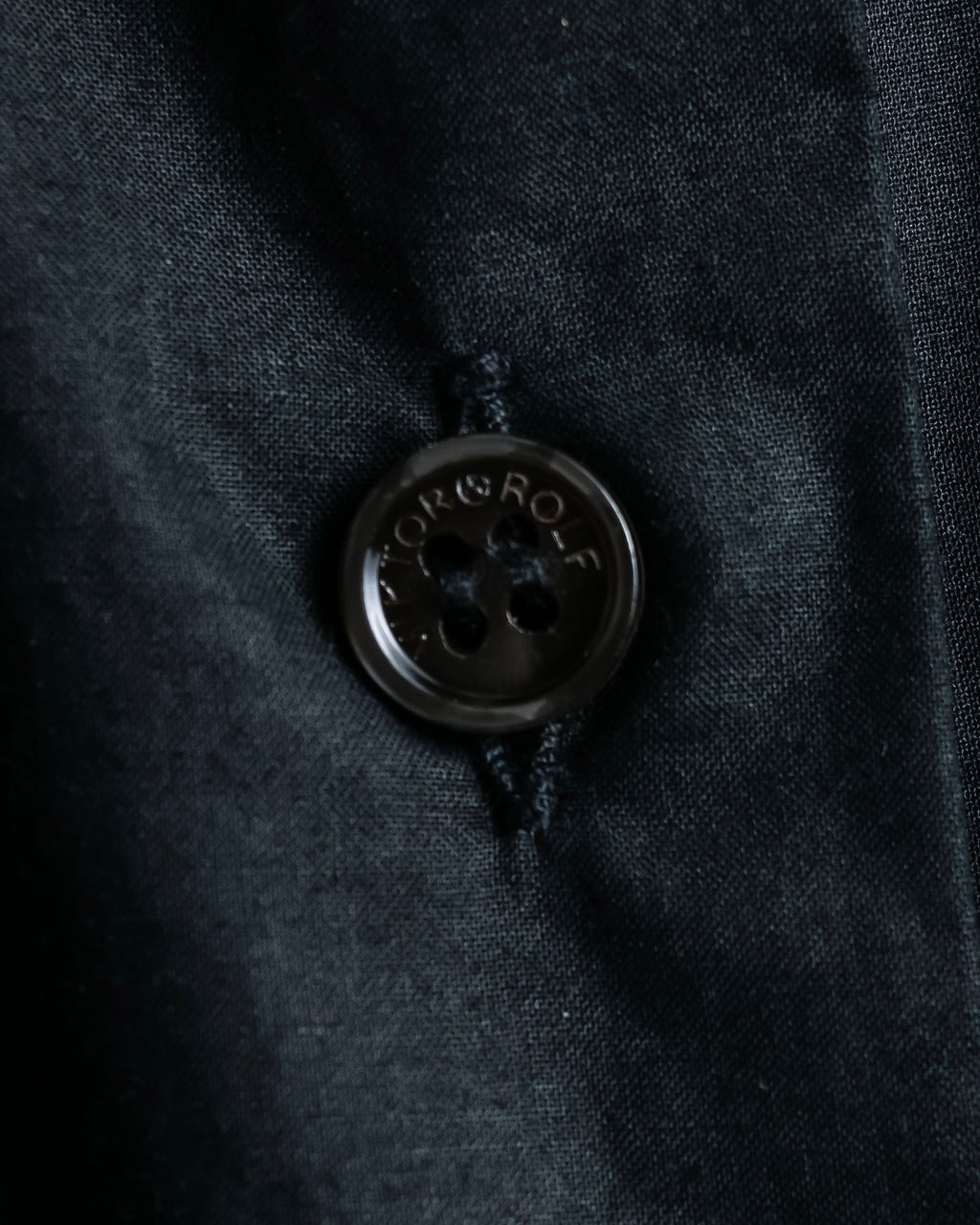 "VIKTOR&ROLF" Special oversized frill dress shirt