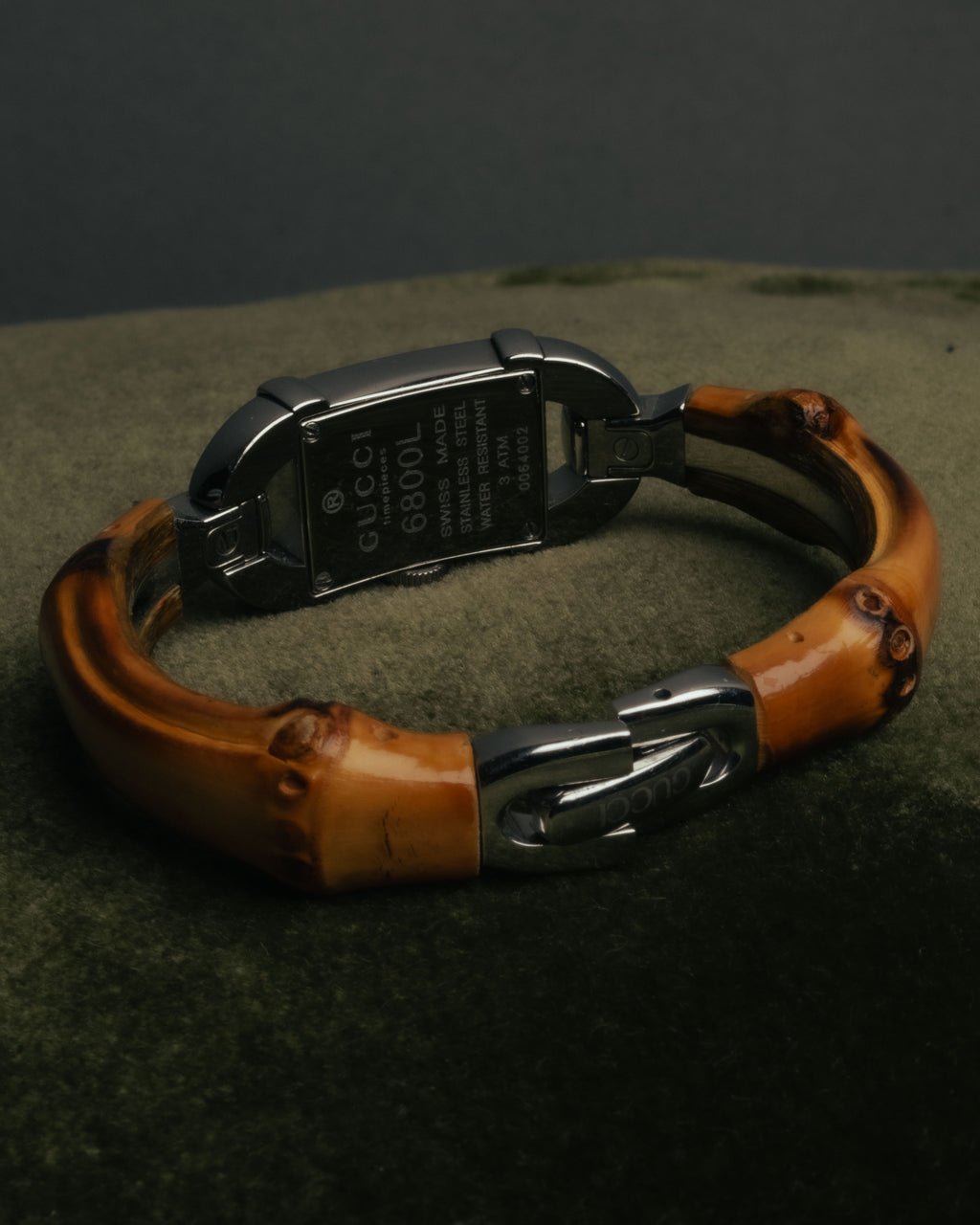 “GUCCI“ 00’s Bamboo bangle watch