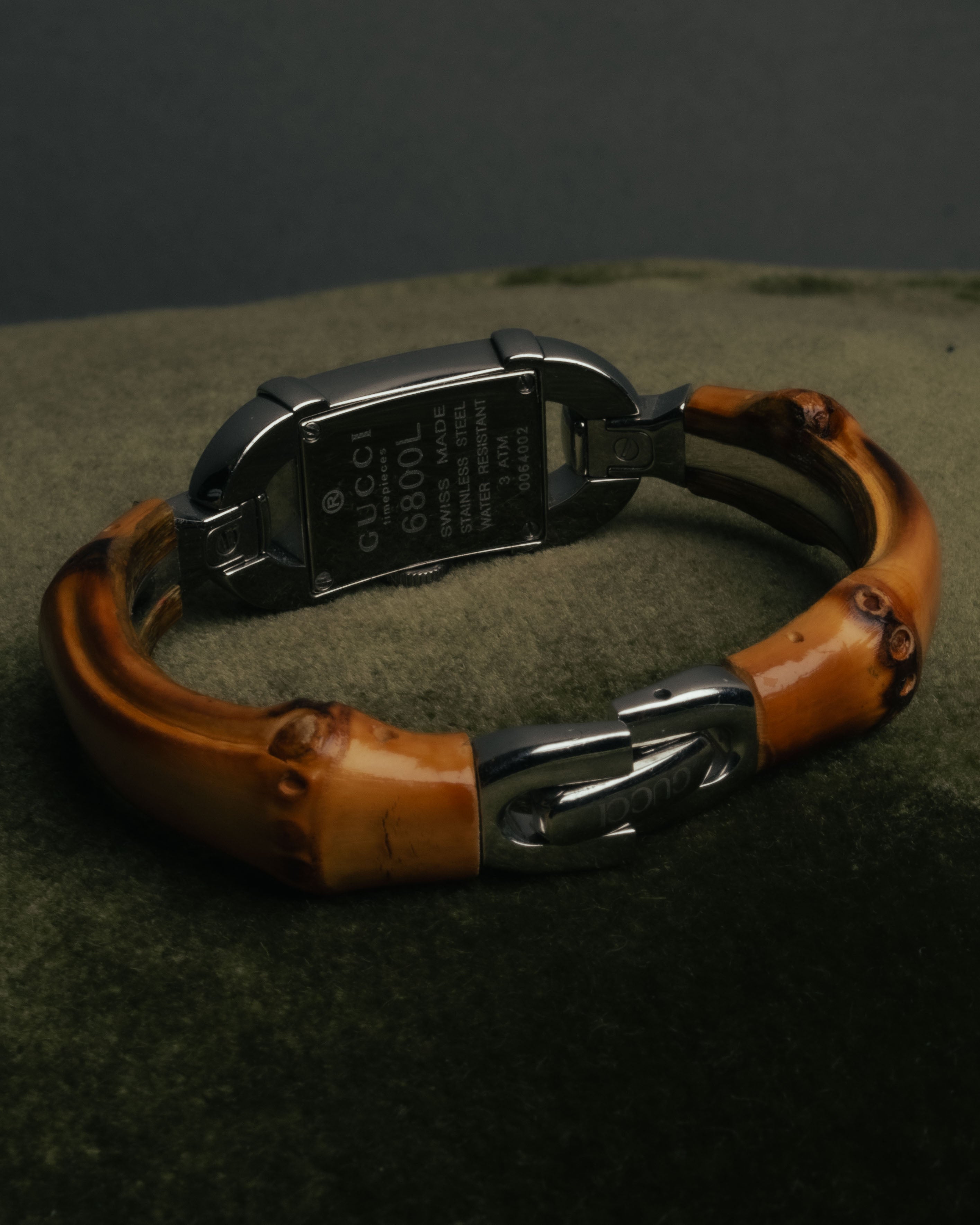 “GUCCI“ 00’s Bamboo bangle watch
