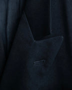 Vintage peak lapel double breasted tailored jacket