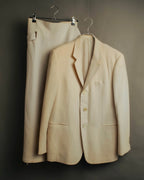 "Y's" 80's-early 90's Relaxed tailored wool skirt suit