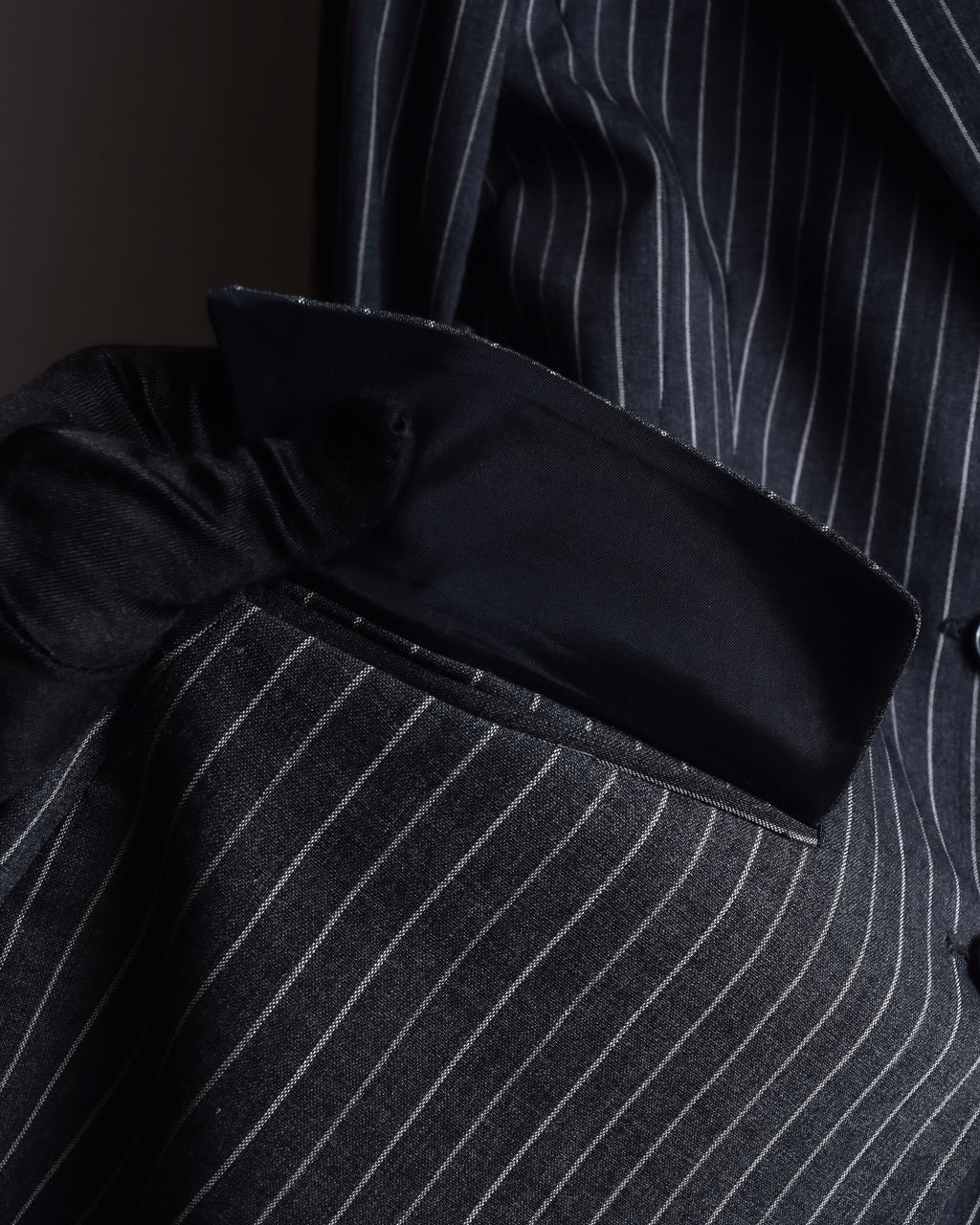 "Dolce & Gabbana" White striped shaped tailored jacket