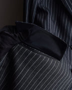 "Dolce & Gabbana" White striped shaped tailored jacket