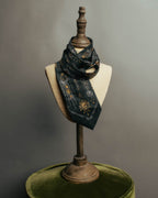 "Gianfranco Ferré" 90's Baroque print silk necktie