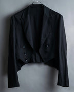 “Y’s” White lining sleeves short jacket