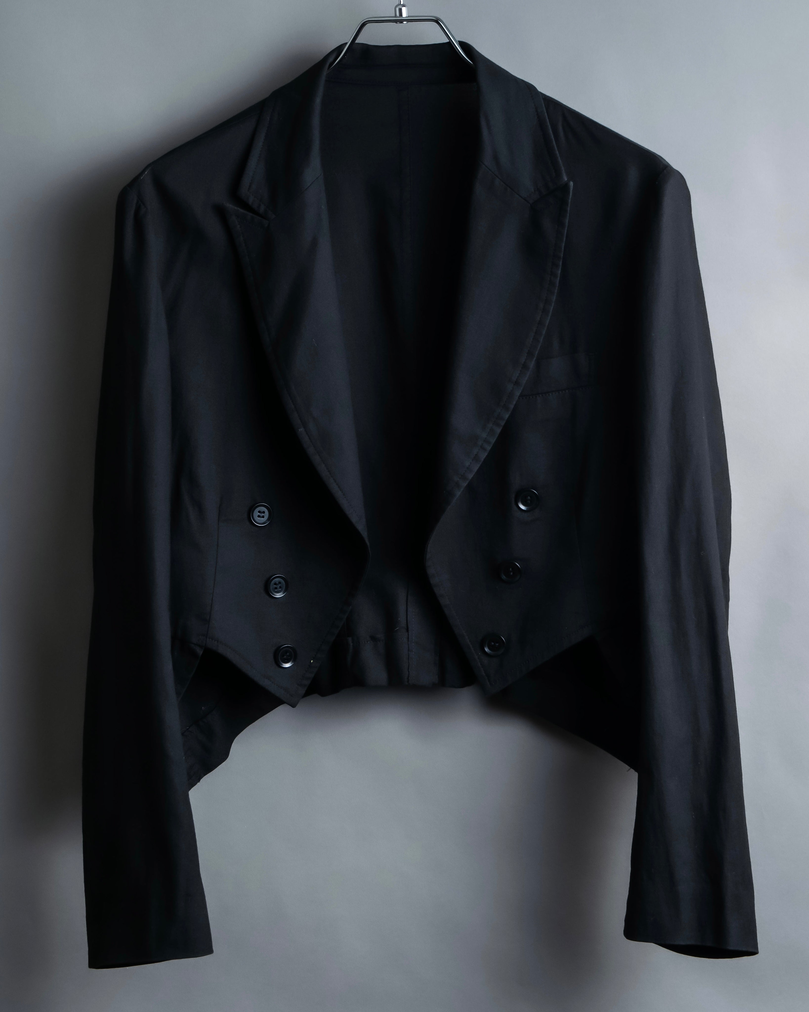 “Y’s” White lining sleeves short jacket