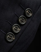 "YVES SAINT LAURENT" Classical tailoring shadow stripe pattern set up