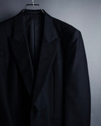 "YVES SAINT LAURENT" Strongly tailored shaped wool set up