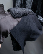"MAISON MARGIELA"
Fur docking high gauge knit