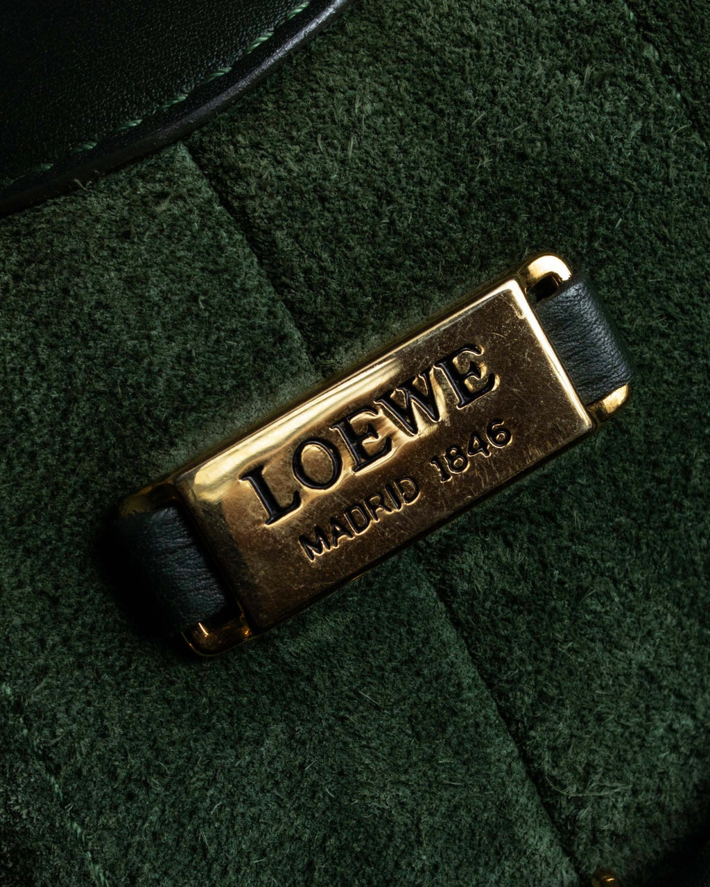 "LOEWE" Anton series drawstringsleather shoulder bag