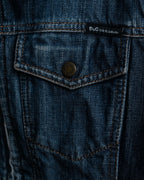 "Dolce & Gabbana" Cutting stitch detail denim jacket