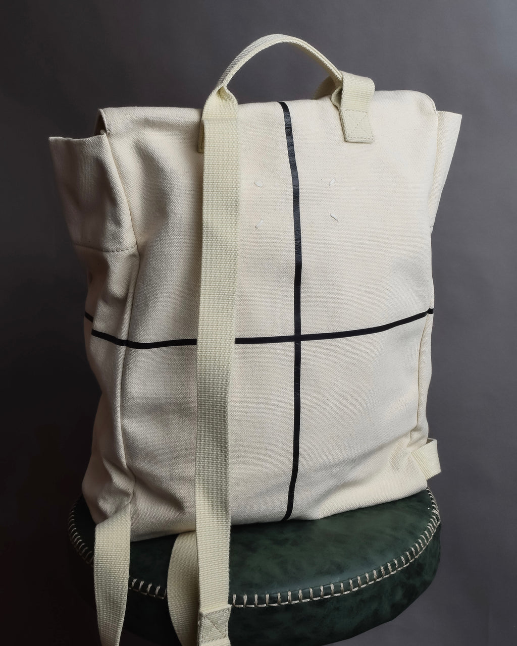 "MAISON MARGIELA" Atelier 75011 design canvas large bag