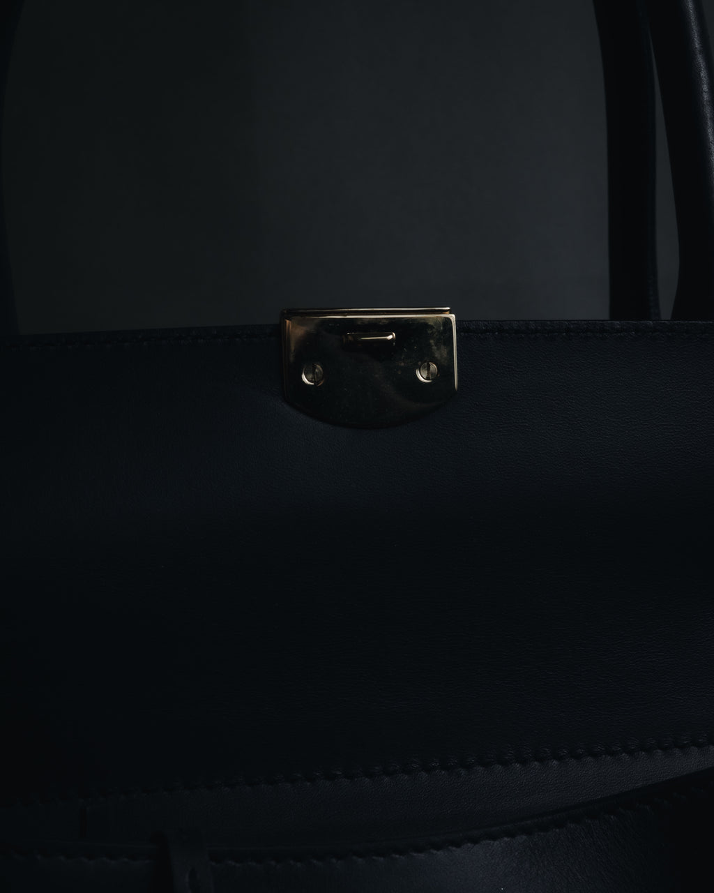 "BALENCIAGA" 2013 Autumn/Winter Padlock All Afternoon Structured Leather Bag