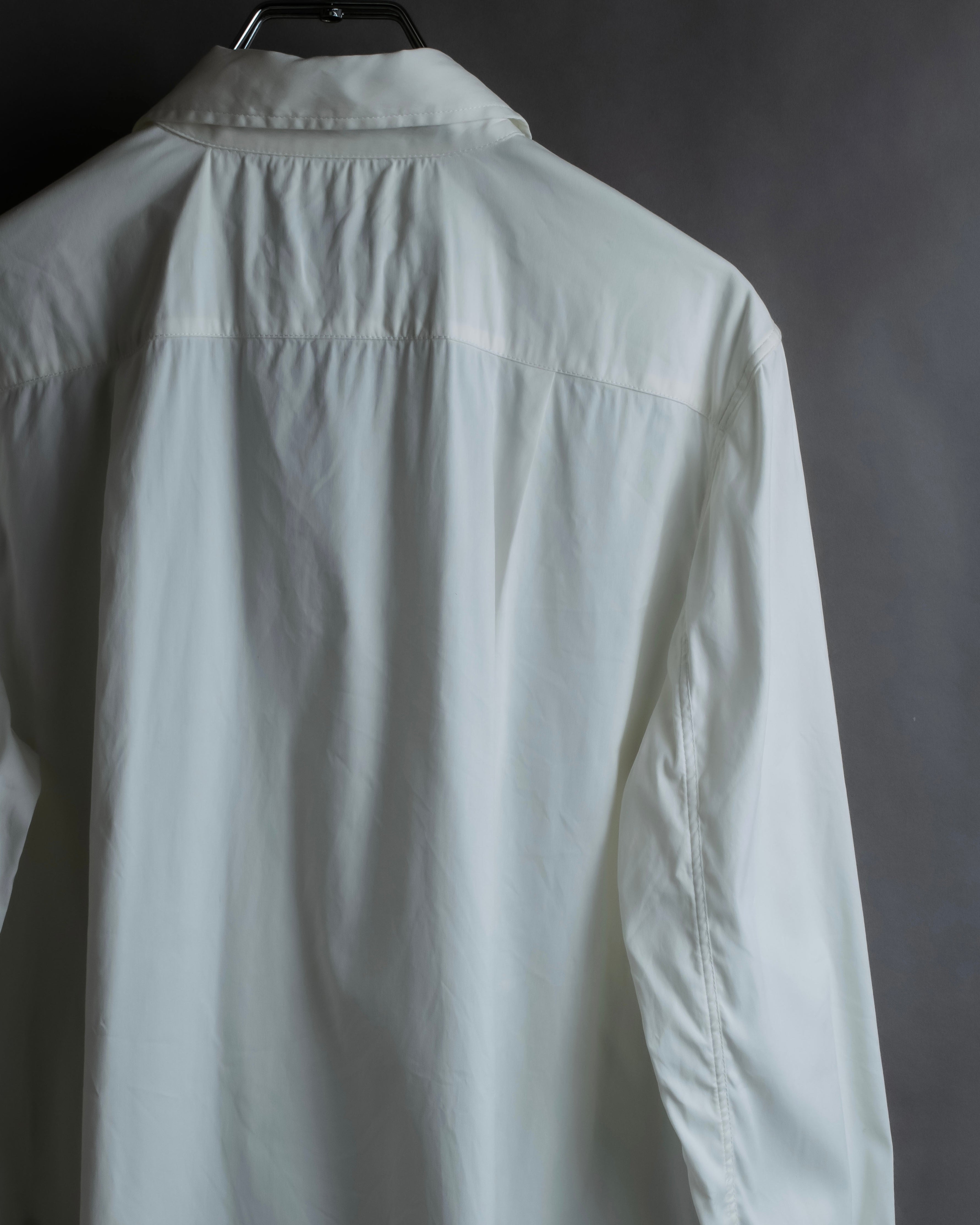"PRADA" Oversized A-line silhouette long shirt