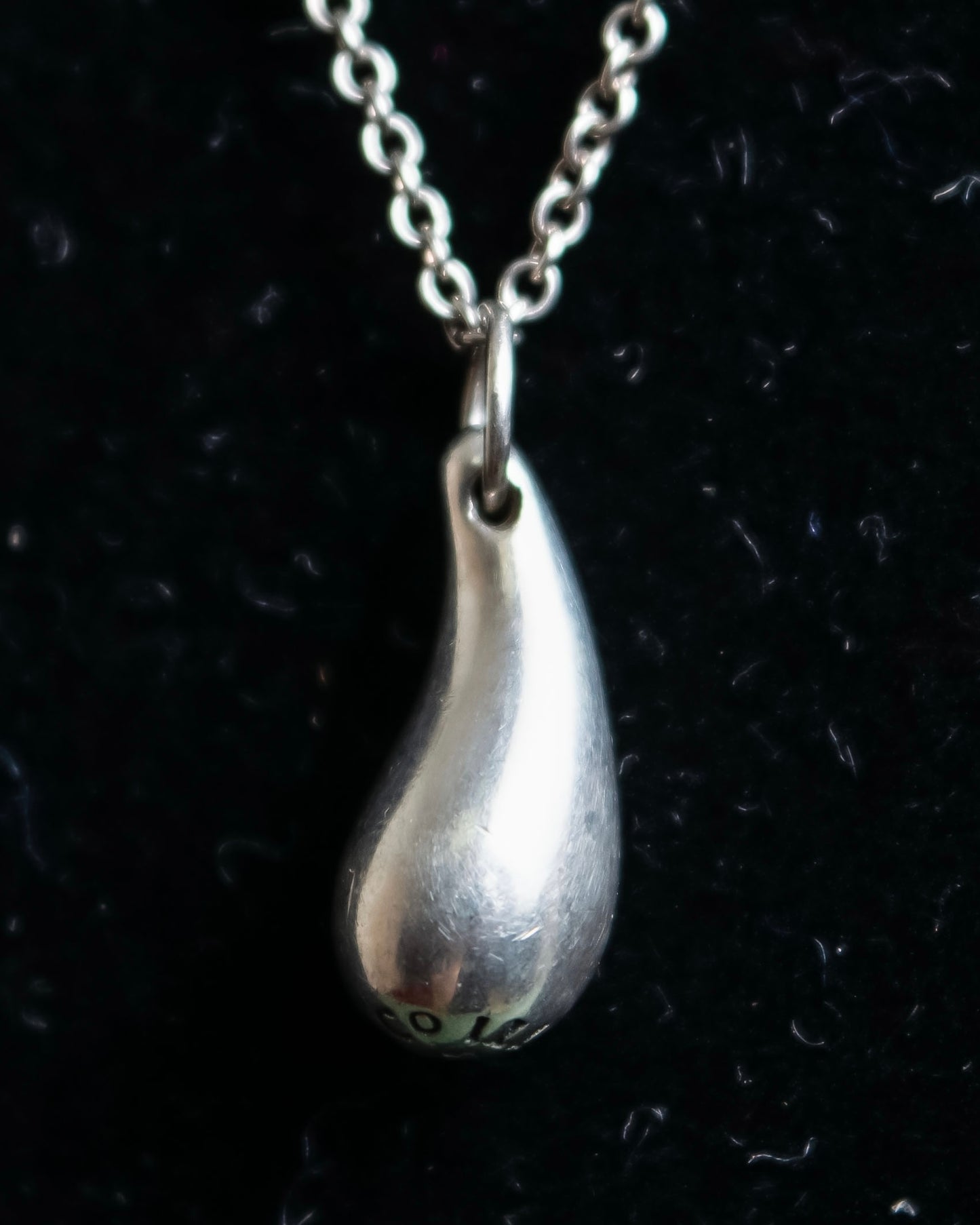 "Tiffany&Co" Silver 925 teardrop necklace