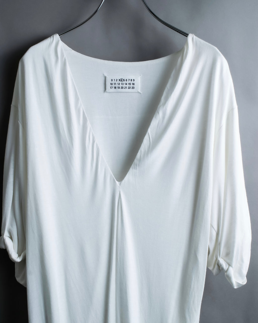 "MAISON MARTIN MARGIELA" Oversized V-neck tunic