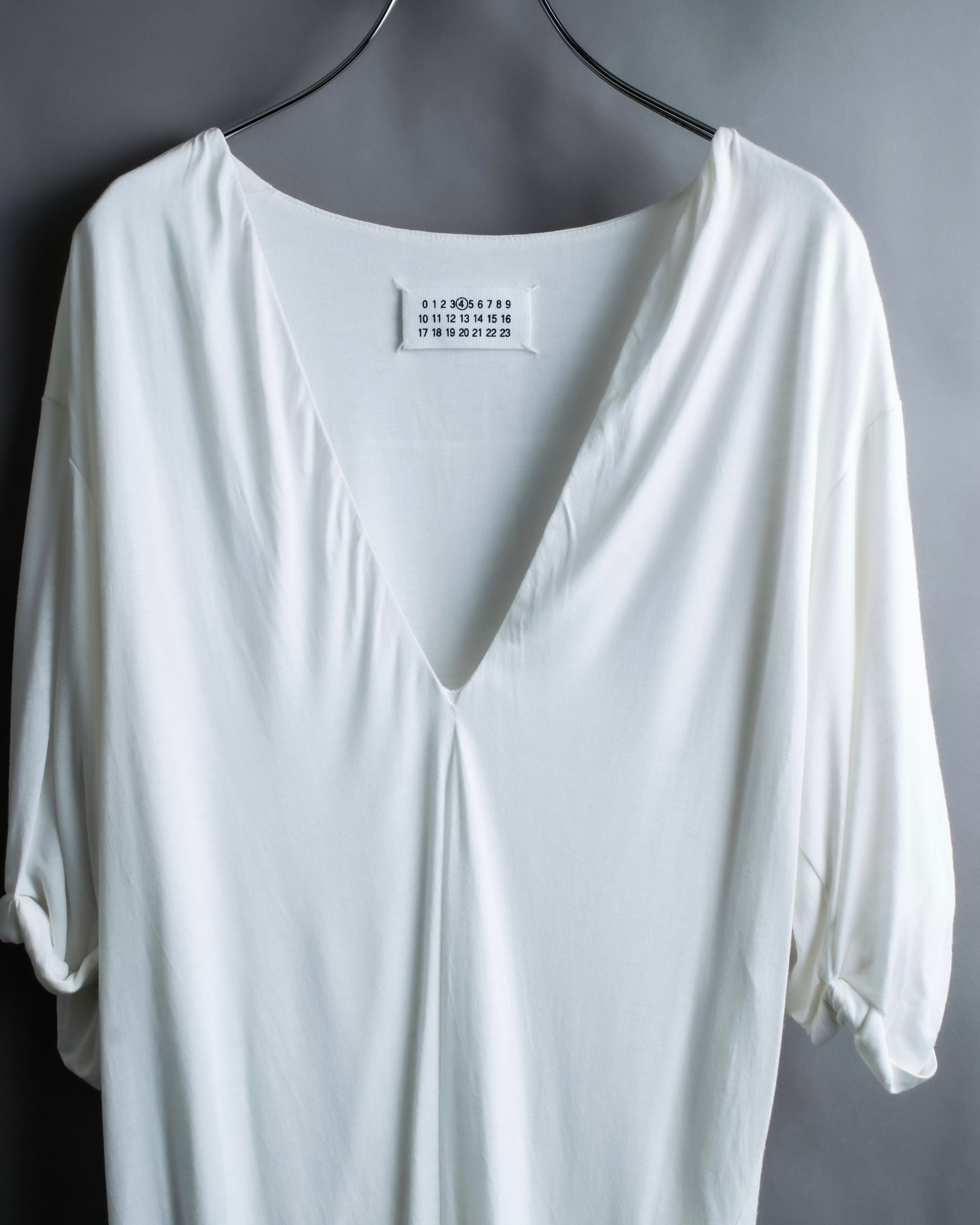 "MAISON MARTIN MARGIELA" Oversized V-neck tunic