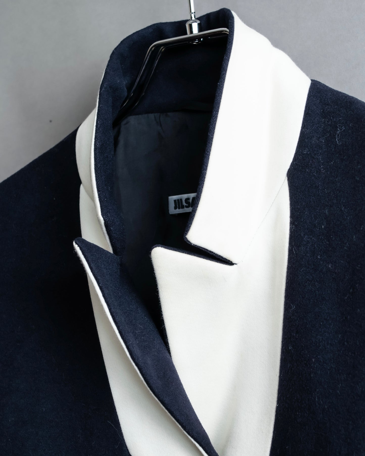 "JIL SANDER" Lapel lining switching tailored jacket