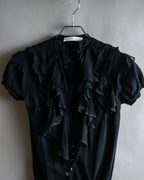 "sacai luck" Layered tulle tunic tops