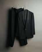 “Christian Dior MONSIEUR” 80’s-90’s Classic black tuxedo set-up