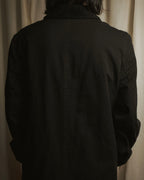 "COMME des GARCONS HOMME"
Utility zip pocket coat