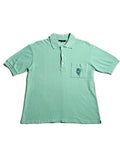 CÉLINE/ Logo Emblem Polo Shirt Mint Green