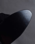 "Dolce & Gabbana" Libra motif silver buckle leather belt