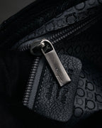 “Salvatore Ferragamo” 2000’s Gathered leather chain shoulder bag