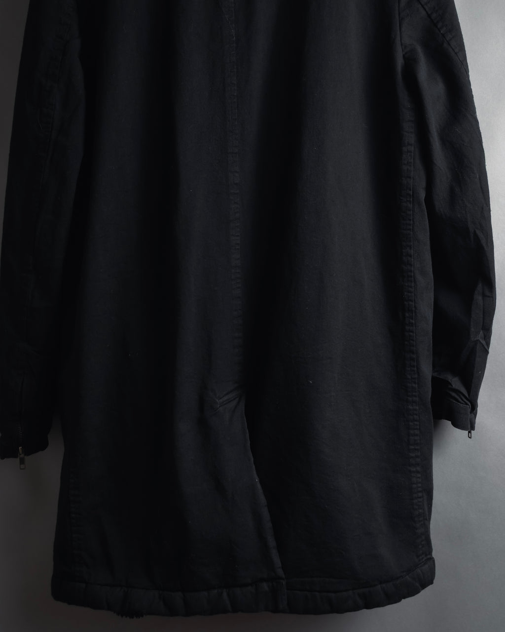 "COMME des GARCONS HOMME"
Utility zip pocket coat