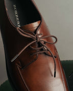 "BURBERRY LONDON" 00's-10's Sleek leather lace-up derby shoes
