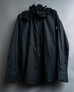"VIKTOR&ROLF" Special oversized frill dress shirt