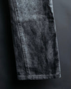 “DIOR HOMME by Hedi Slimane” tie-dye pattern designed denim