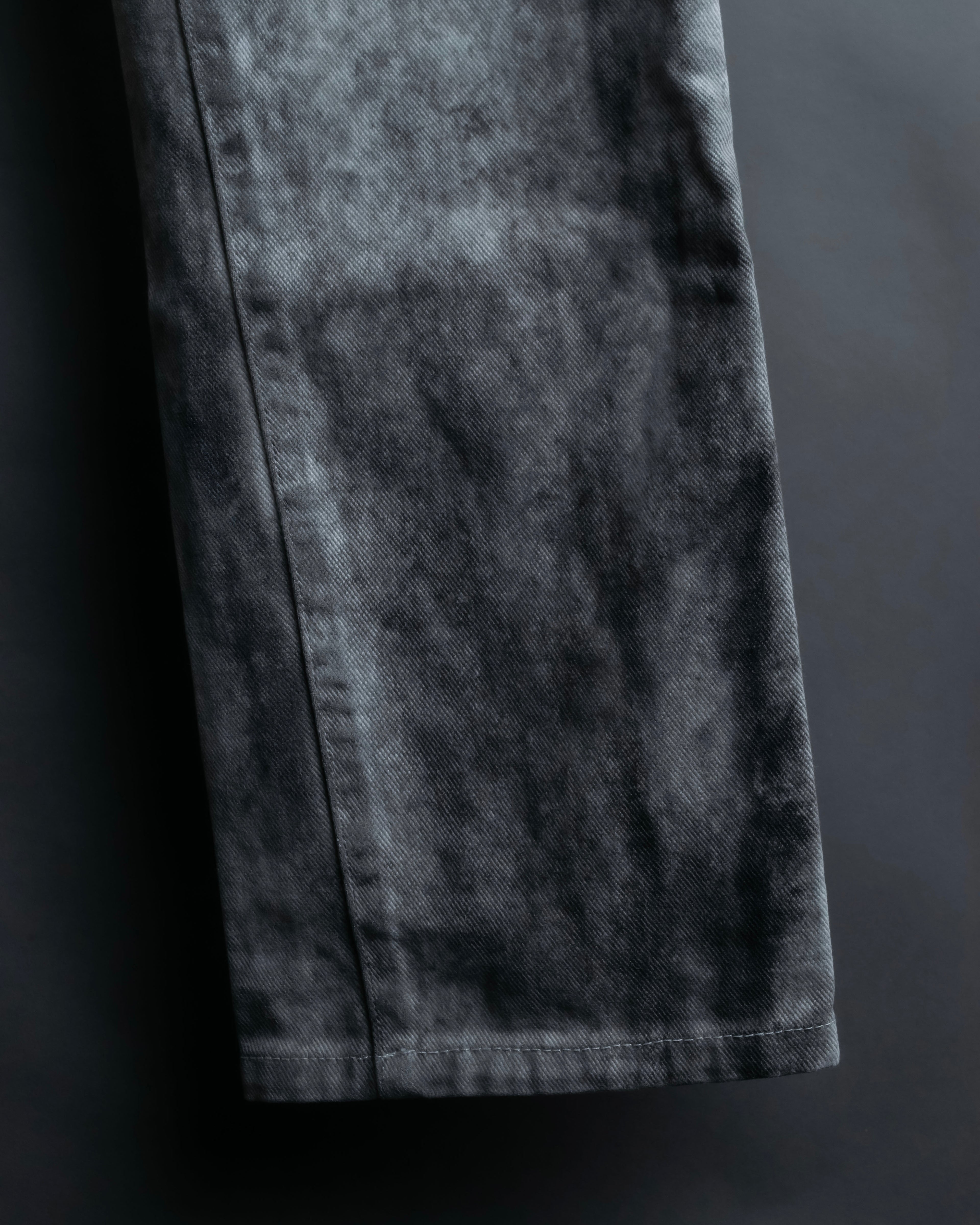 “DIOR HOMME by Hedi Slimane” tie-dye pattern designed denim