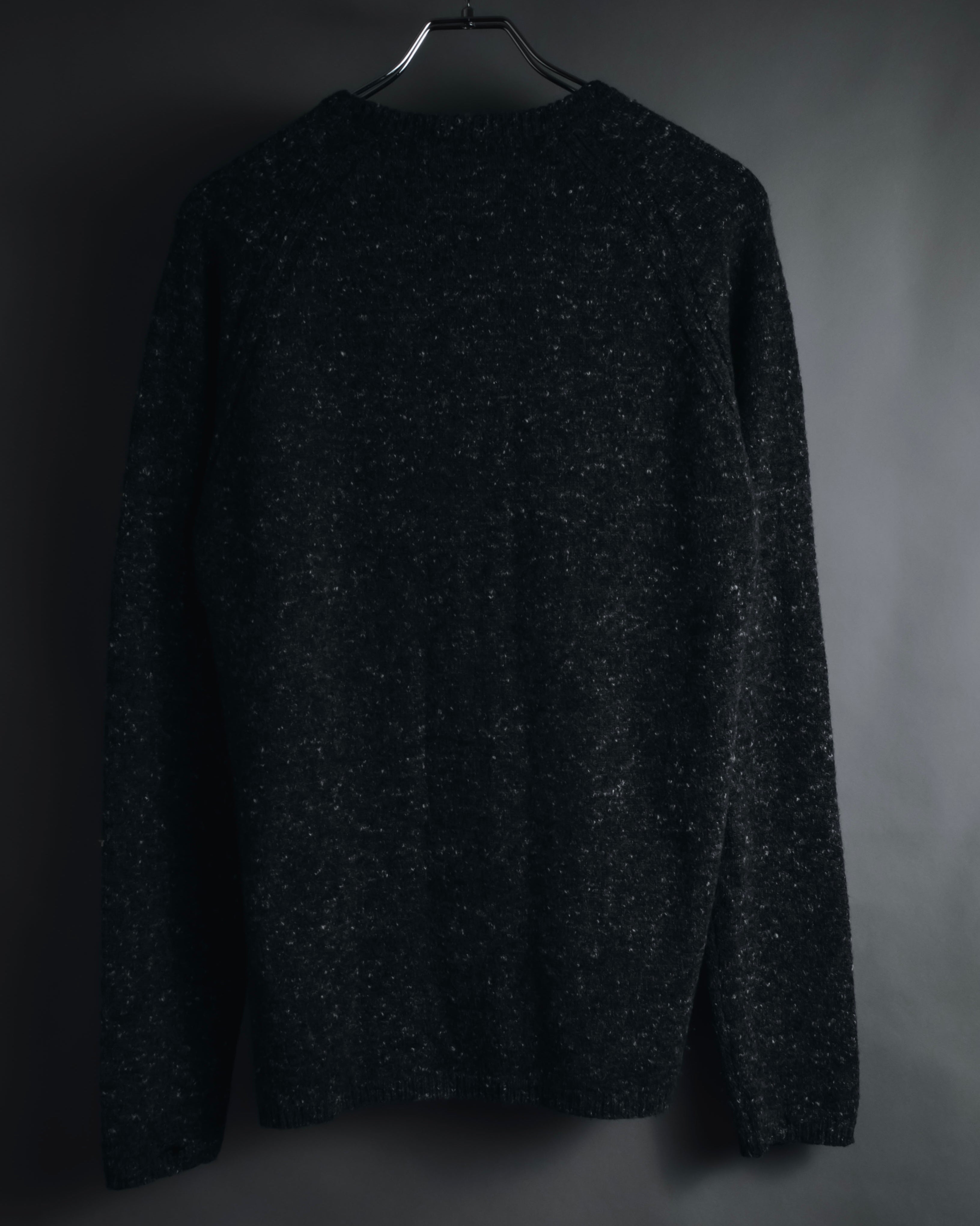 "DOLCE & GABBANA" 00’s-10’s Textured cashmere blend raglan knit