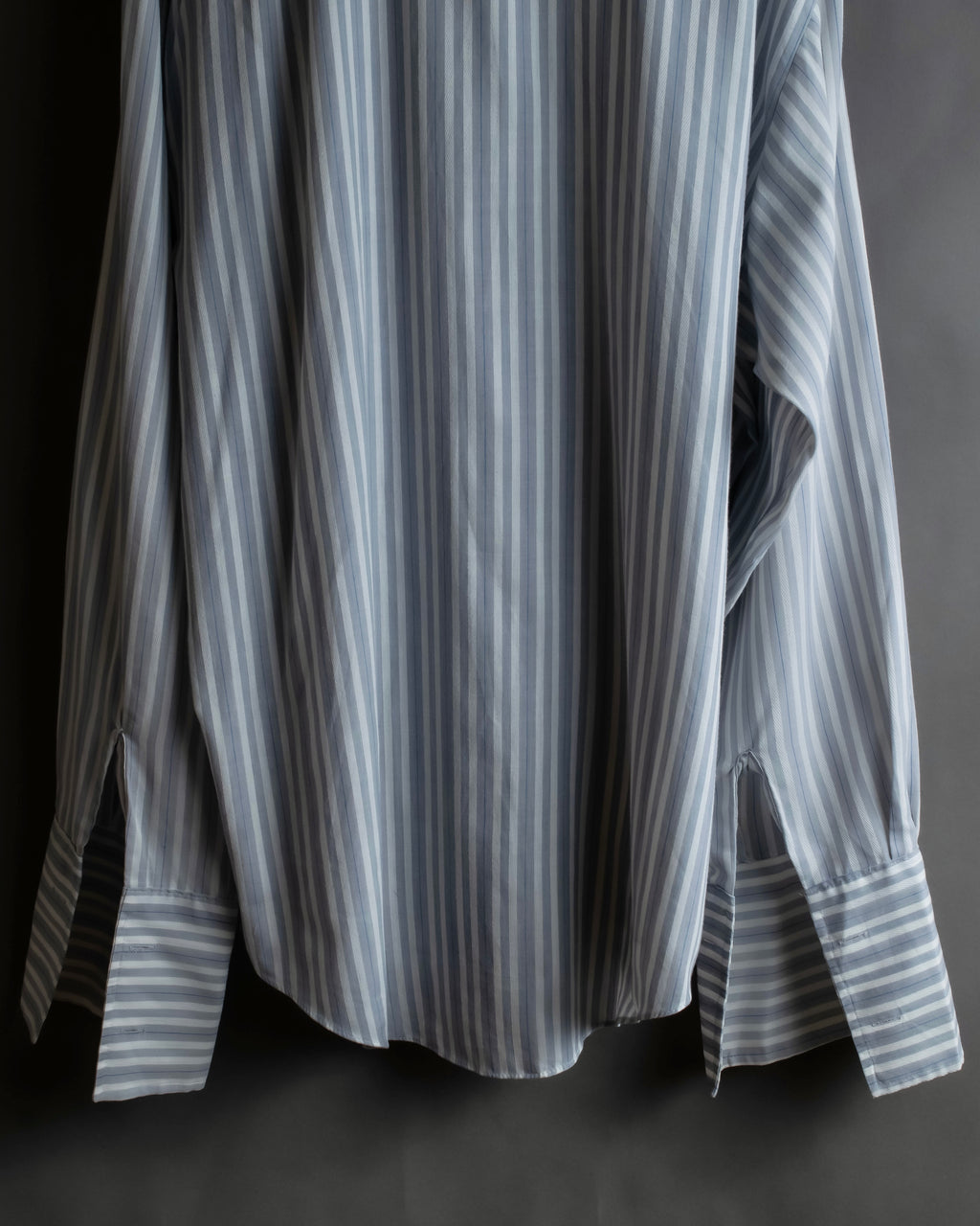 "Vintage multi-stripe pattern shirt"