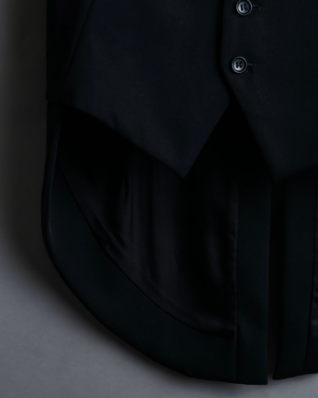 “Y‘s” Tail coat detailed vest