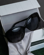 "Christian Dior" Cat eye frame black acetate sunglasses