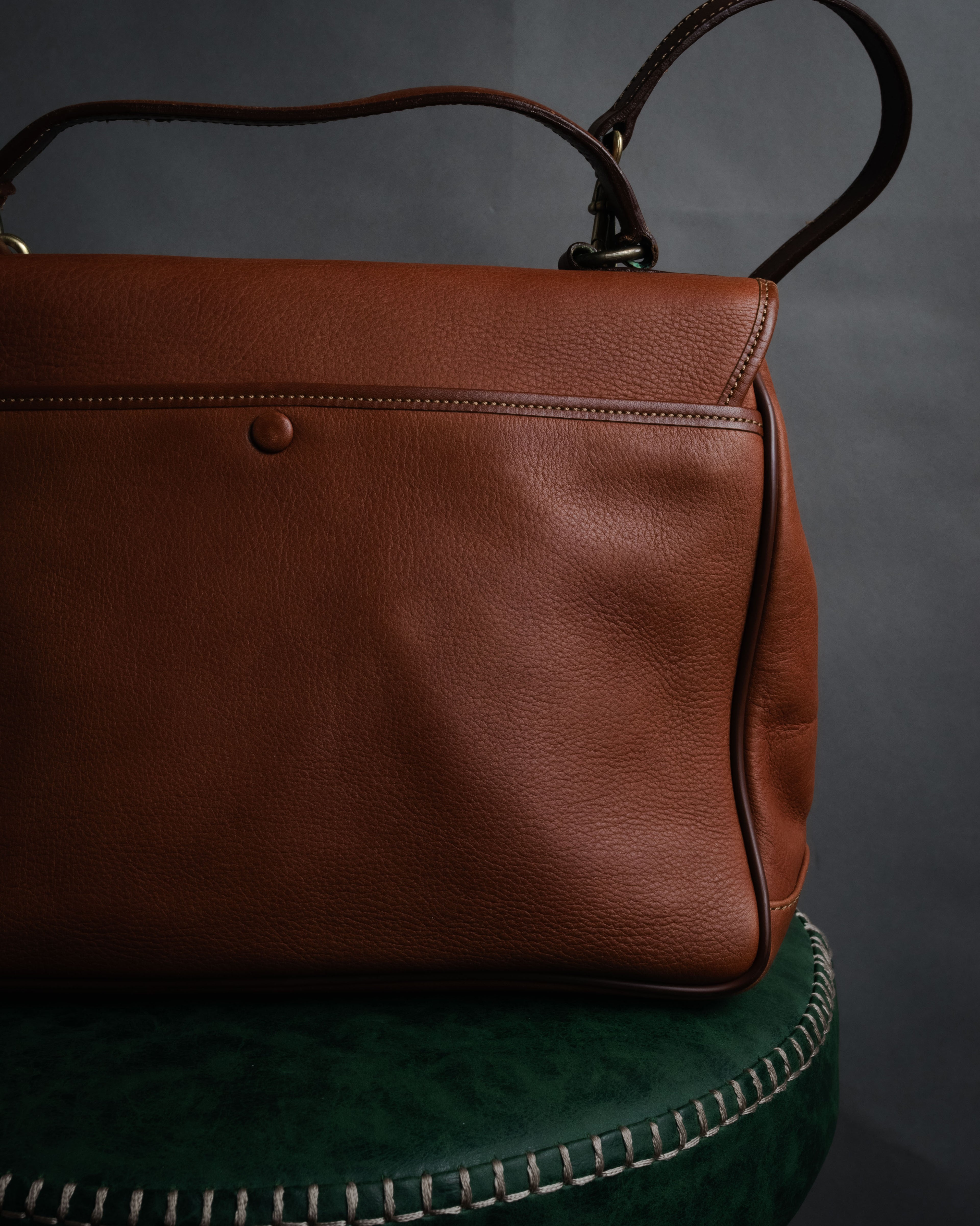 “Burberrys” 80’s-90’s Heritage leather bag