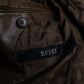 "GUCCI" Oversized calf leather tailored jacket