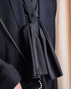 "Yves Saint Laurent Rive Gauche"
Twisted front sleeveless shirt