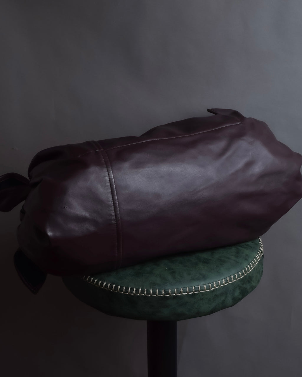 "COMME des GARCONS COMME des GARCONS" Knot drape design leather bag