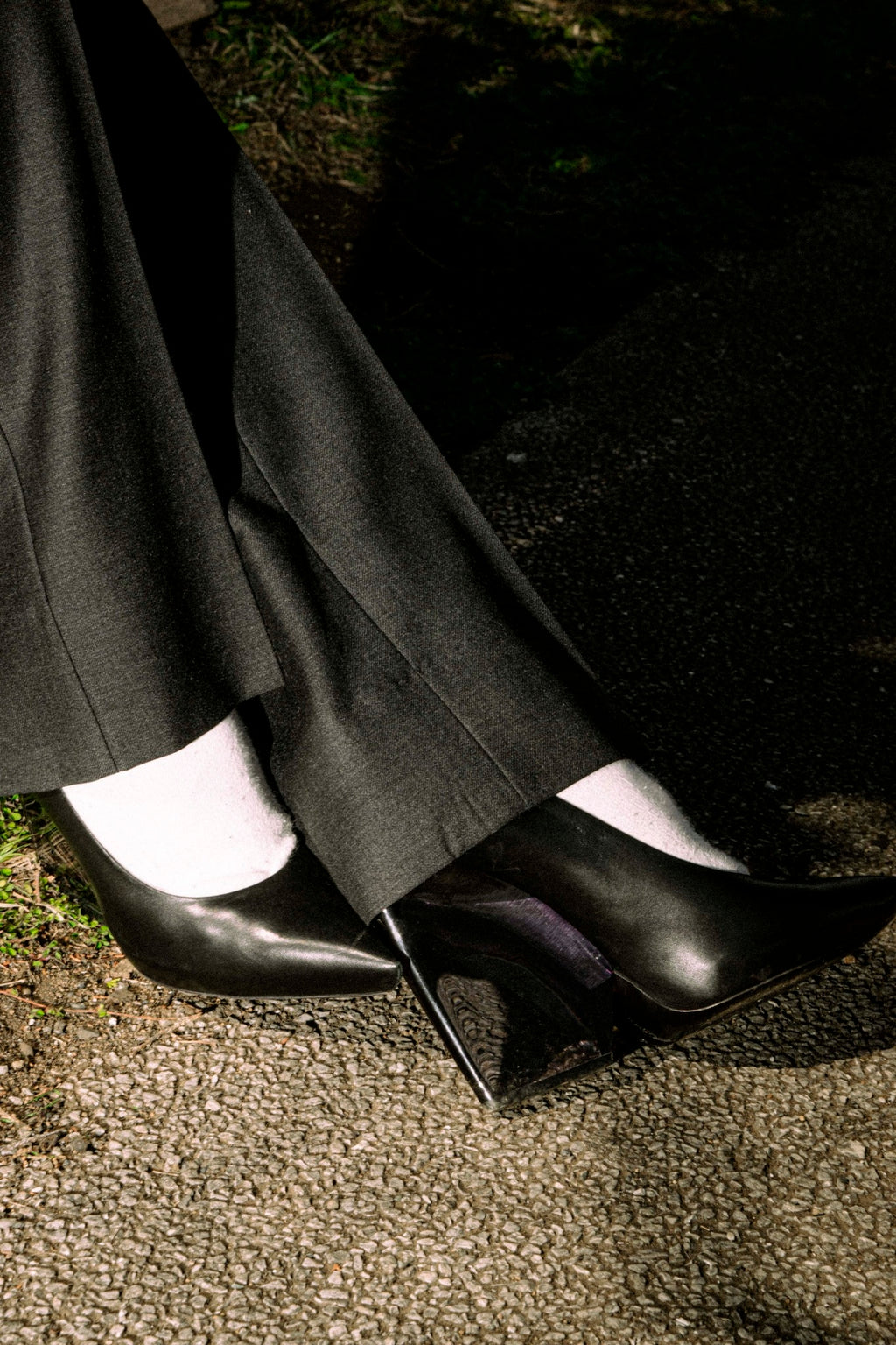 "GIANNI VERSACE" Arm line design peak lapel setup