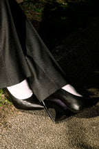 "GIANNI VERSACE" Arm line design peak lapel setup