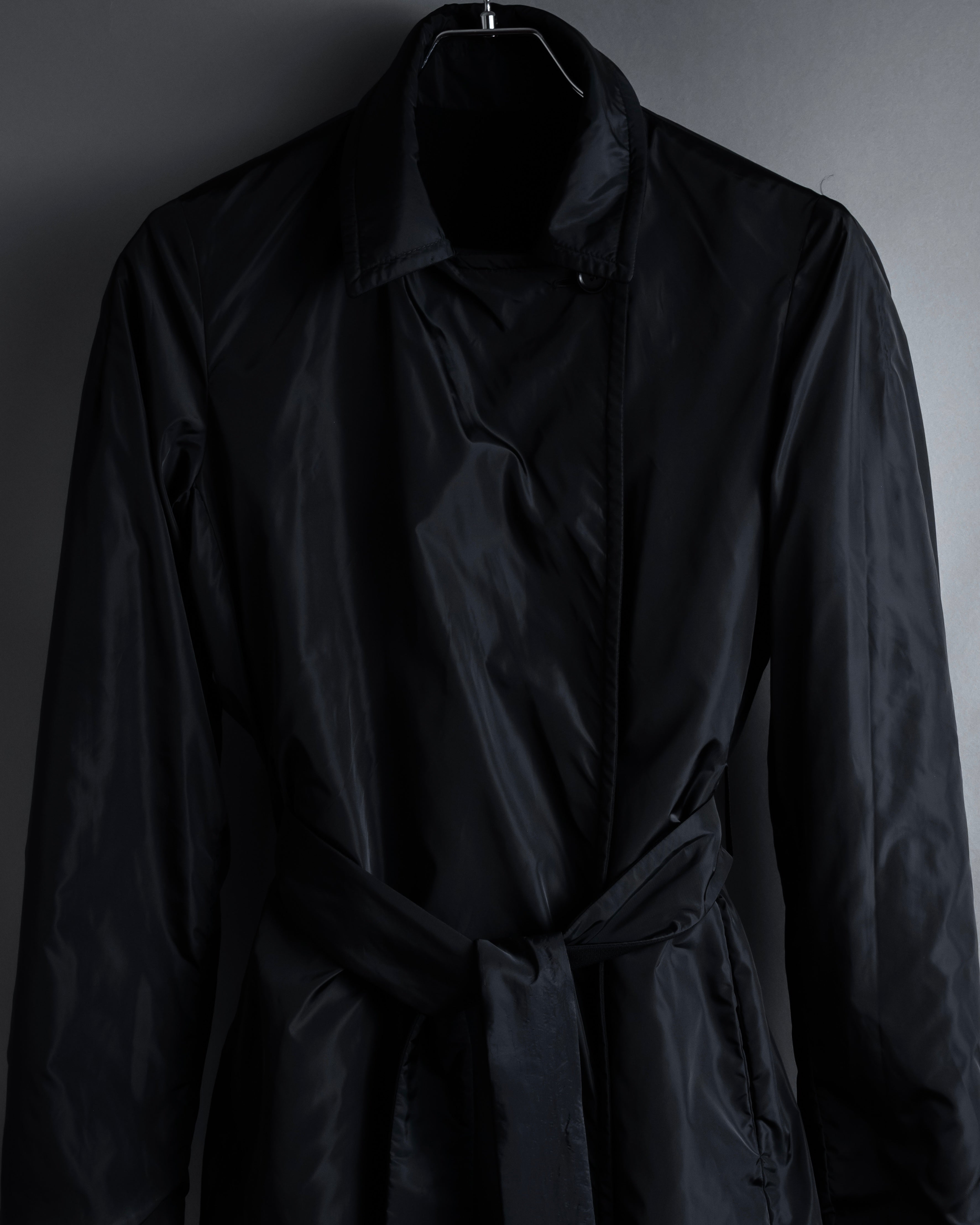 "Max Mara" Reversible belted collar coat