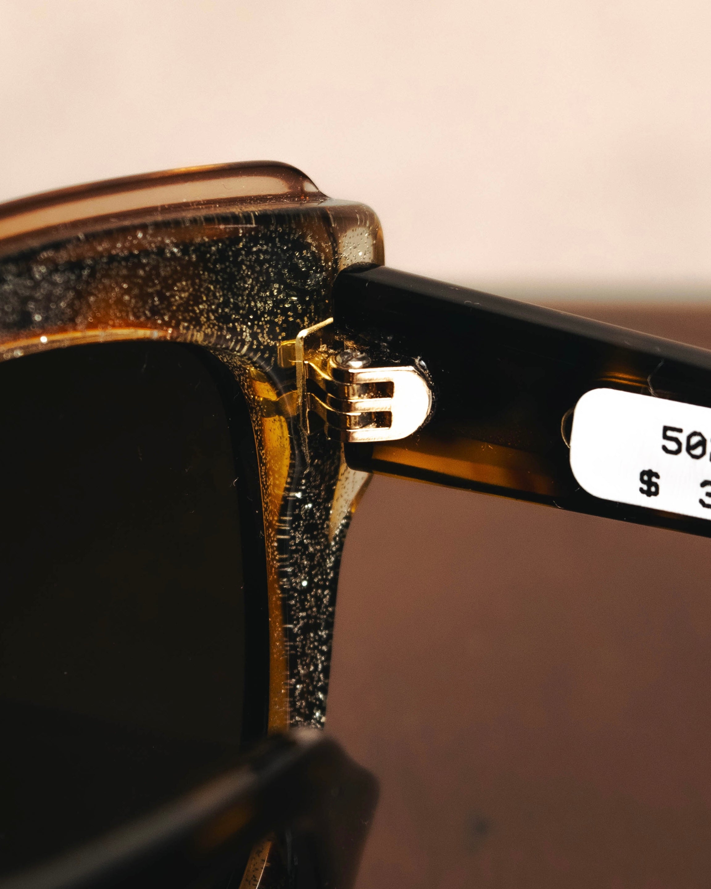 "Christian Dior" 2010's Glittered tortoiseshell sunglasses