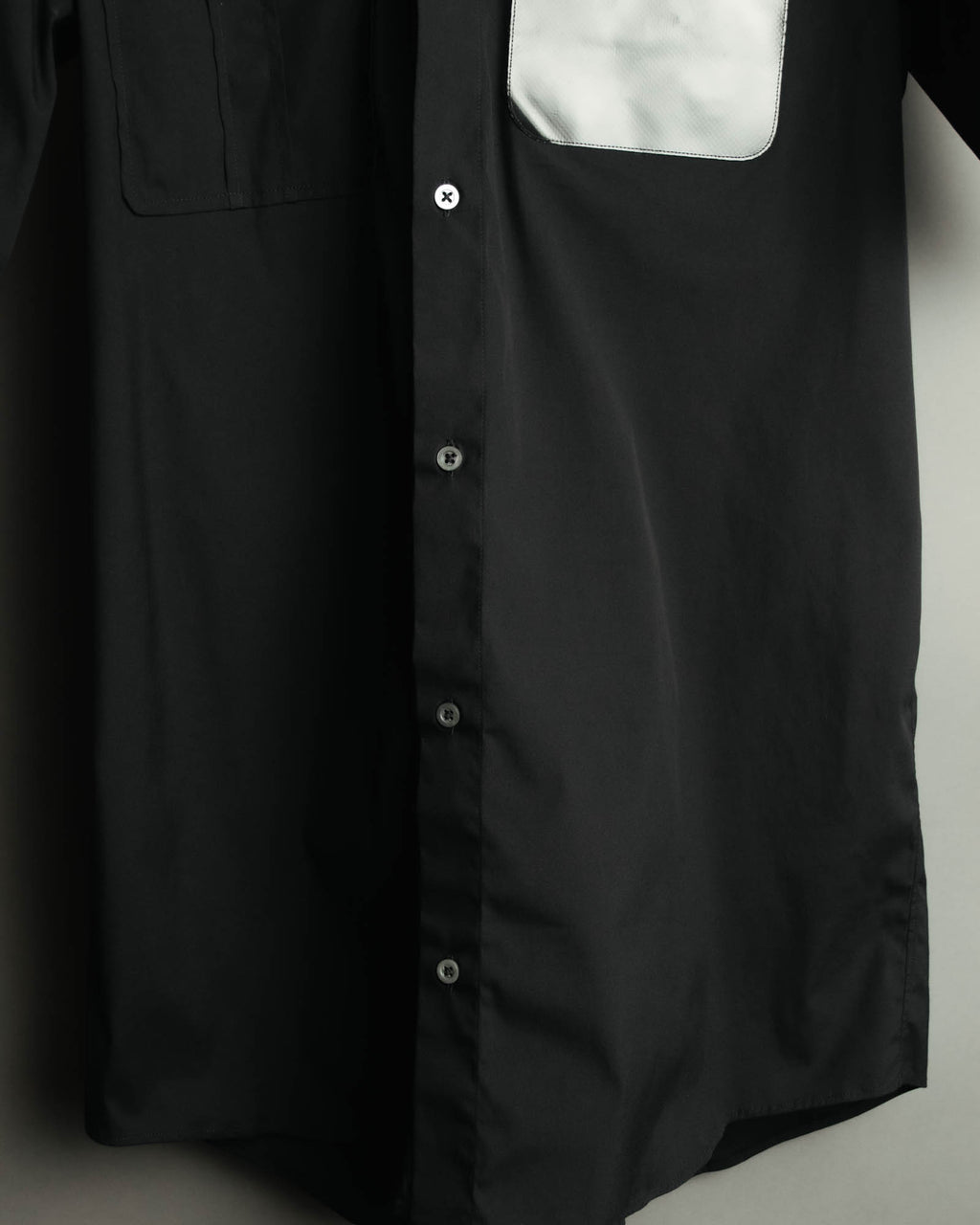 "Jil Sander" 2015-16 coated panel short sleeve shirt